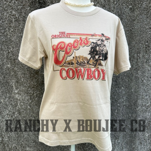 COORS COWBOY TEE