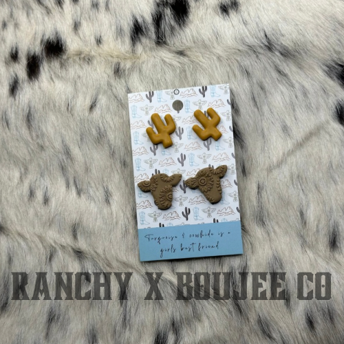 015 CLAY EARRINGS