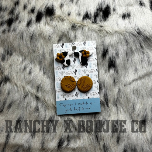 031 CLAY EARRINGS