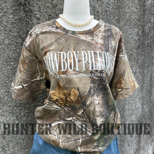 COWBOY PILLOWS TEE - CAMO