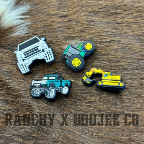 THE VEHICLES CROC CHARMS