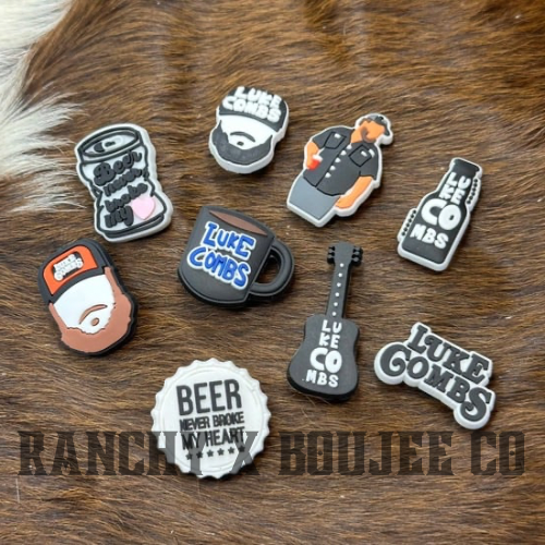 THE LUKE COMBS CROC CHARMS